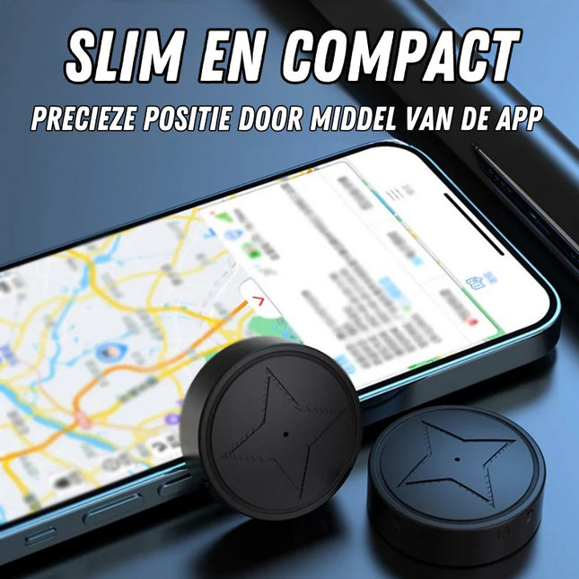UltraTrack GPS Tracker | Magnetisch en Waterdicht | Realtime Locatie-updates | Wereldwijde Dekking | Sterke Bevestiging | Veiligheid voor Voertuigen & Waardevolle Spullen | Compact en Duurzaam Design | Eenvoudige Installatie