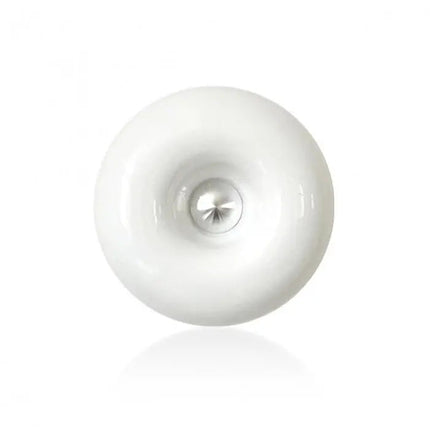 Donut Vorm LED Lamp | Modern Design | Energiezuinige Technologie | Dimbaar Licht | Glas en Metaal | Sfeervolle Verlichting | Elegante Tafellamp | 40W | Woonkamer Slaapkamer Kantoor | Verfijnde Functionele Verlichtingsoplossing