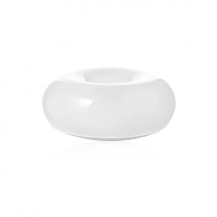 Donut Vorm LED Lamp | Modern Design | Energiezuinige Technologie | Dimbaar Licht | Glas en Metaal | Sfeervolle Verlichting | Elegante Tafellamp | 40W | Woonkamer Slaapkamer Kantoor | Verfijnde Functionele Verlichtingsoplossing