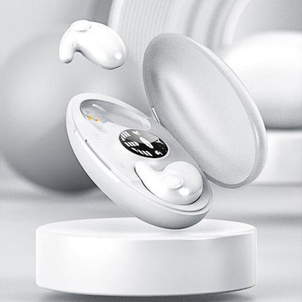 Draadloze Bluetooth Oordopjes IPX5 Waterdicht | Ultralicht en Comfortabel | Actieve Ruisonderdrukking | 24U Batterijduur | Snelle Bluetooth 5.3 Verbinding | Ideaal Voor Slapen en Langdurig Comfort | Ingebouwde Microfoon | Compatibel Met Alle Apparaten