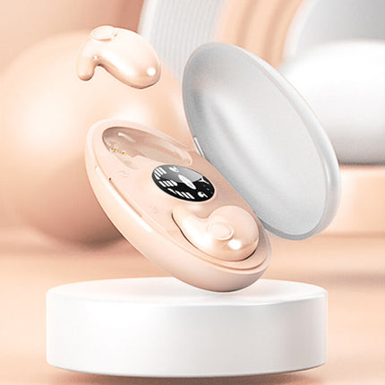 Draadloze Bluetooth Oordopjes IPX5 Waterdicht | Ultralicht en Comfortabel | Actieve Ruisonderdrukking | 24U Batterijduur | Snelle Bluetooth 5.3 Verbinding | Ideaal Voor Slapen en Langdurig Comfort | Ingebouwde Microfoon | Compatibel Met Alle Apparaten