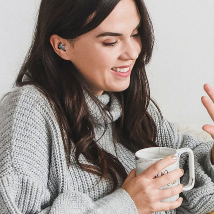Draadloze Bluetooth Oordopjes IPX5 Waterdicht | Ultralicht en Comfortabel | Actieve Ruisonderdrukking | 24U Batterijduur | Snelle Bluetooth 5.3 Verbinding | Ideaal Voor Slapen en Langdurig Comfort | Ingebouwde Microfoon | Compatibel Met Alle Apparaten