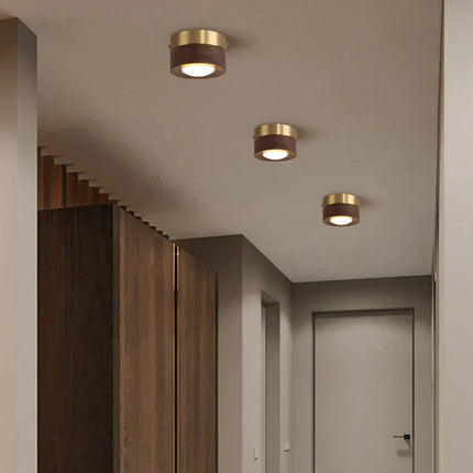WoodenGlow Walnoot Houten Plafondverlichting | LED | Sfeervol Licht | Energiezuinig | Natuurlijke Warmte | Decoratief Design | Hoogwaardig Walnoothout | Energie-efficiënt | Verlichtingsoplossing | Stijlvolle LED Technologie