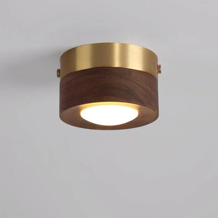 WoodenGlow Walnoot Houten Plafondverlichting | LED | Sfeervol Licht | Energiezuinig | Natuurlijke Warmte | Decoratief Design | Hoogwaardig Walnoothout | Energie-efficiënt | Verlichtingsoplossing | Stijlvolle LED Technologie